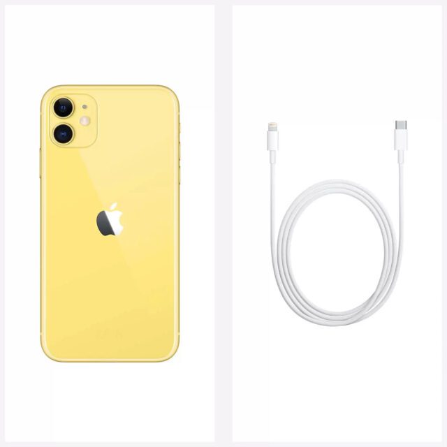 Apple iPhone 11, 64 ГБ, Желтый
