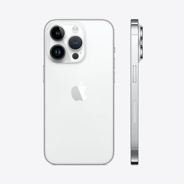 Apple iPhone 14 Pro, 128 ГБ, Серебристый