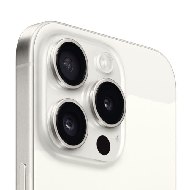 Apple iPhone 15 Pro 128 ГБ «титановый белый»