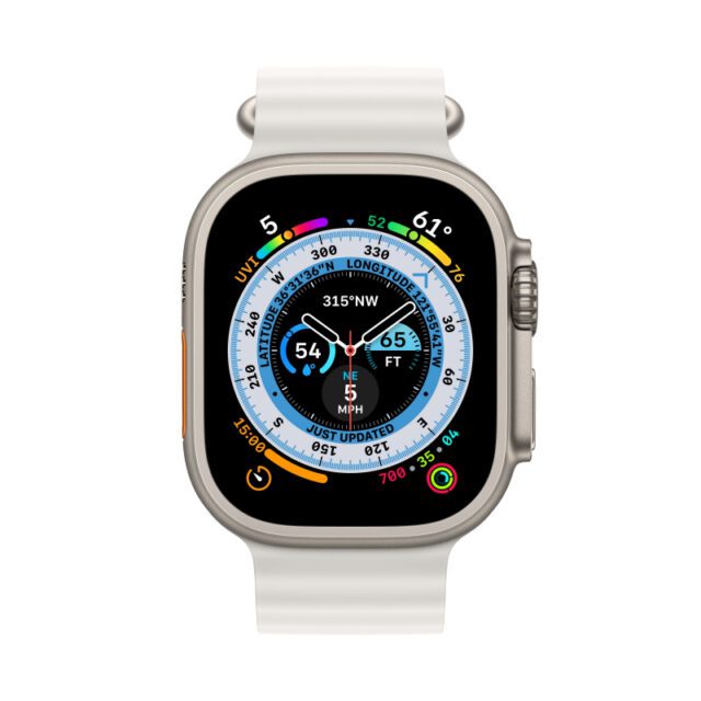 Apple Watch Ultra GPS 49mm White Ocean Band