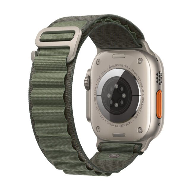 Apple Watch Ultra GPS 49mm Green Alpine Loop