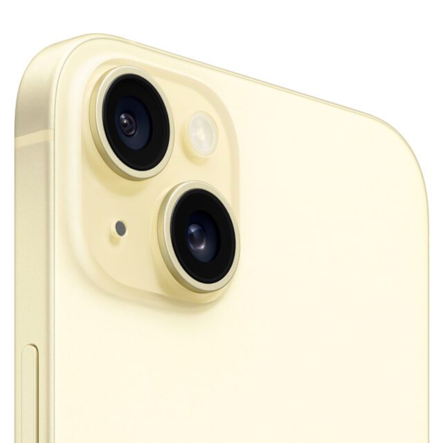 Apple iPhone 15 Plus 256 ГБ желтый