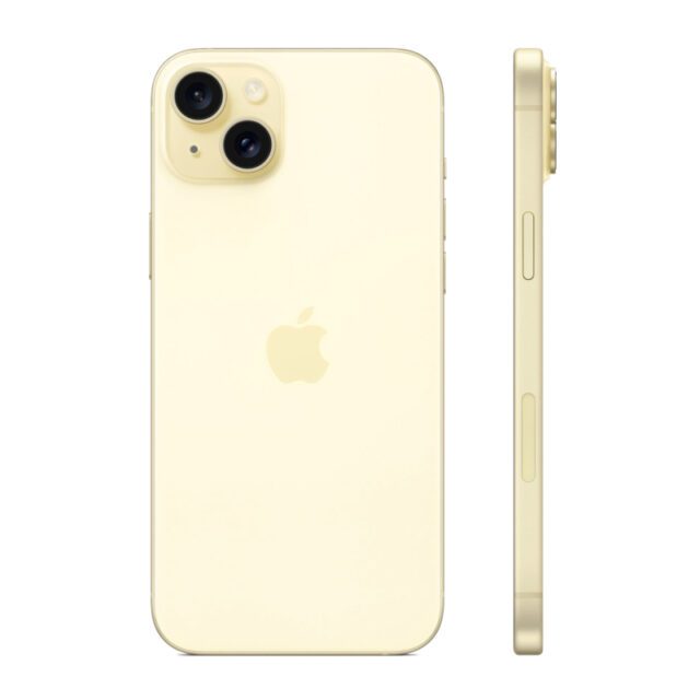 Apple iPhone 15 Plus 256 ГБ желтый