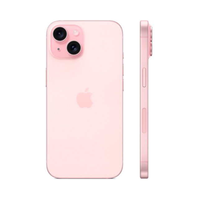 Apple iPhone 15 128 ГБ розовый