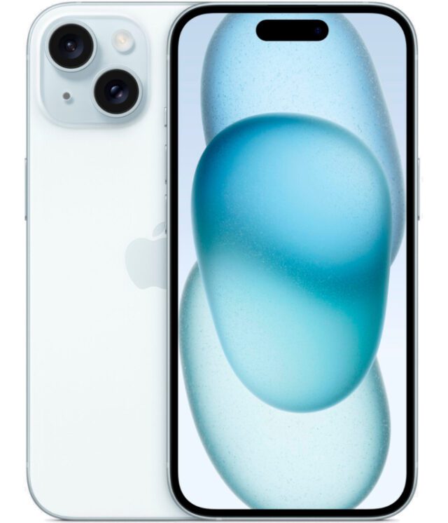 Apple iPhone 15 128 ГБ синий