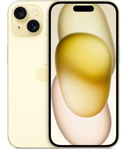 Apple iPhone 15 128 ГБ желтый